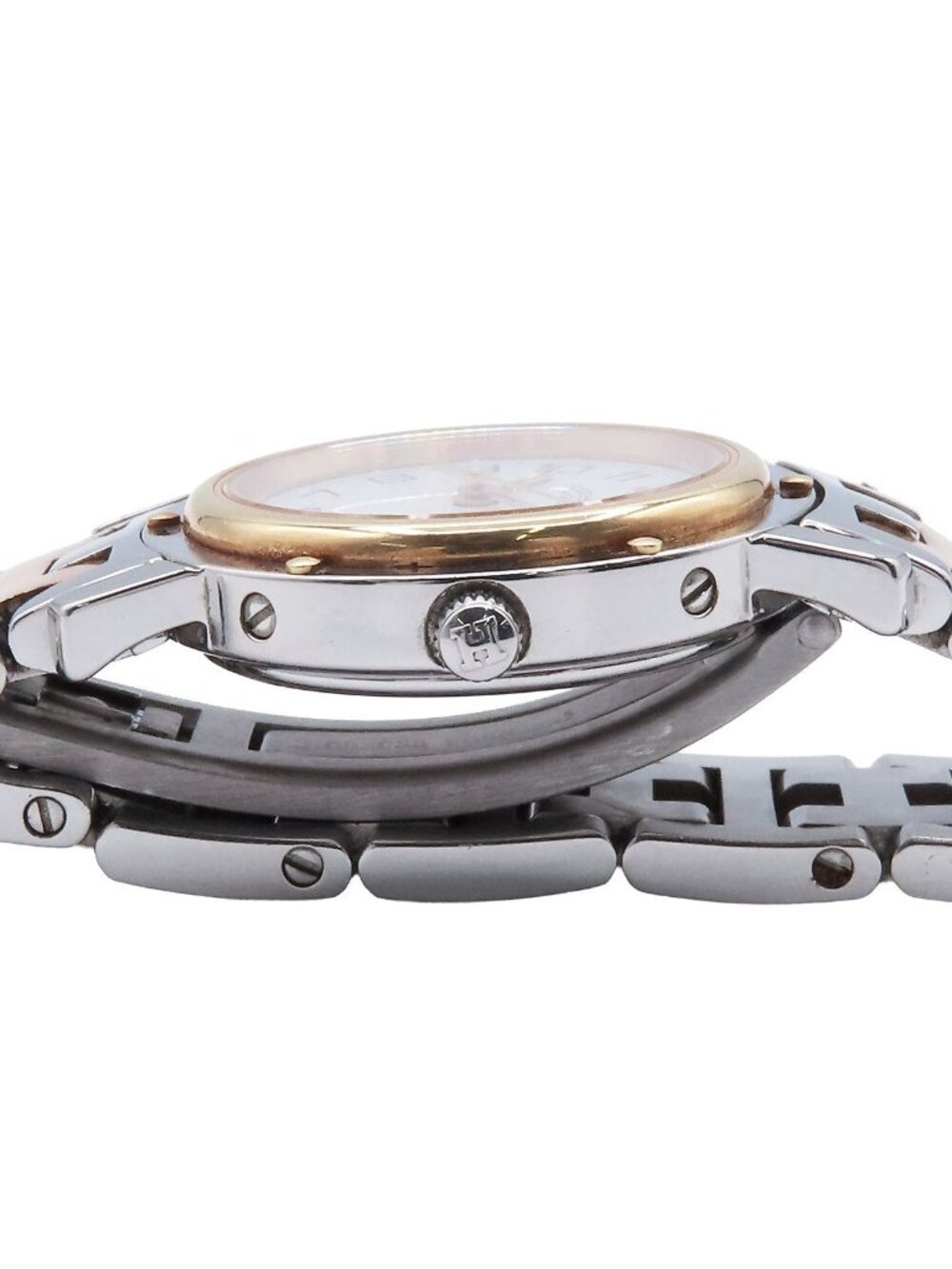 Hermes Clipper CL 4.220 White Stainless Steel Watch Quartz - Picture 6 of 9